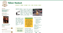 Desktop Screenshot of old.taborradost.cz
